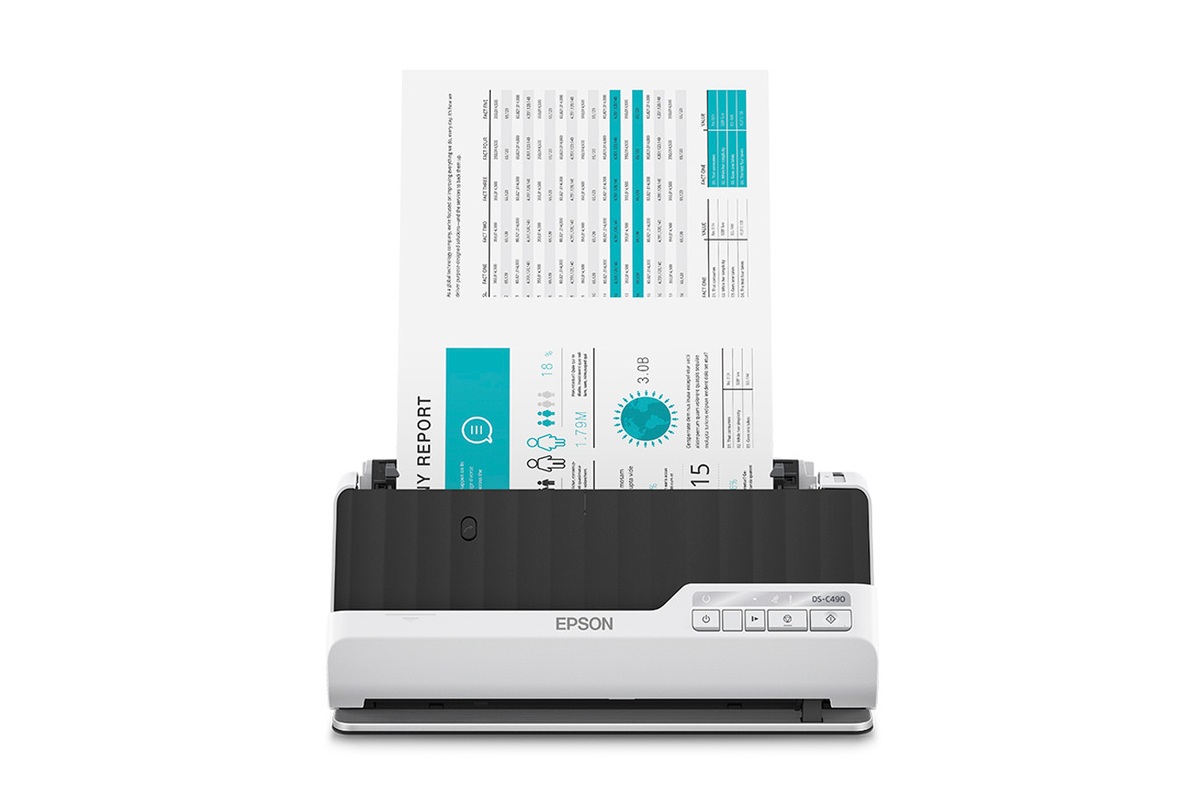 ESCANER COMPACTO PARA DOCUMENTOS CON ALIMENTADOR AUTOMATICO