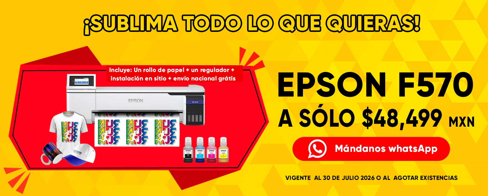 Oferta Sublimacion